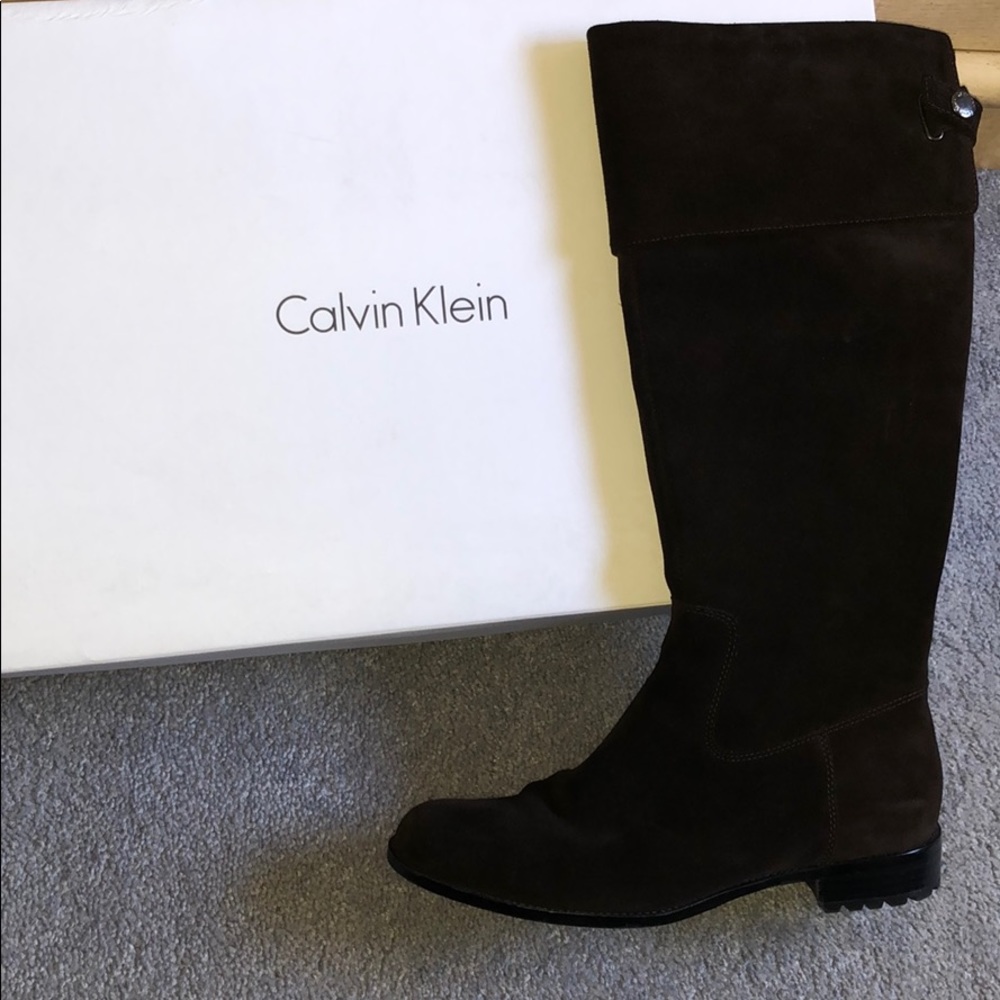 Calvin Klein Tricia Suede Boots
